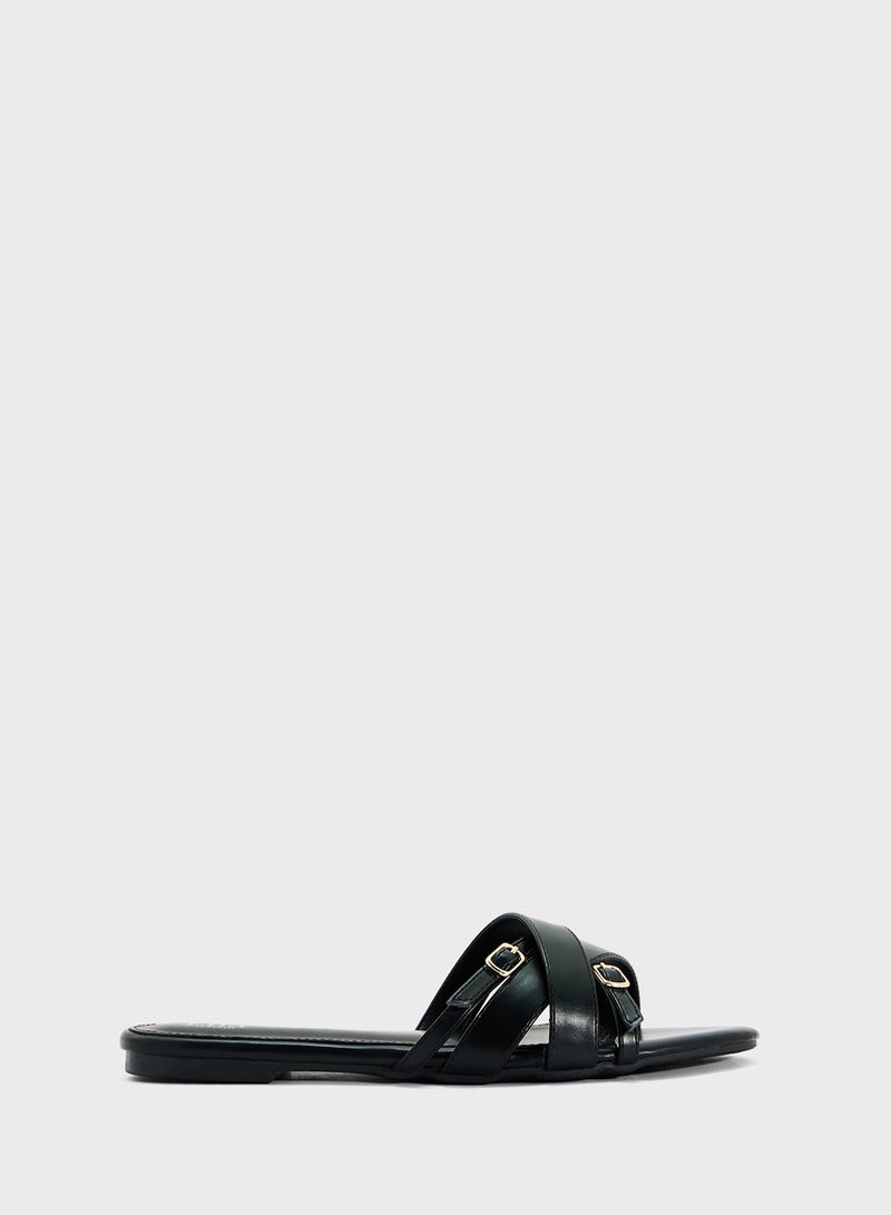 ELLA Crossover Strap Sandal  - Image 1