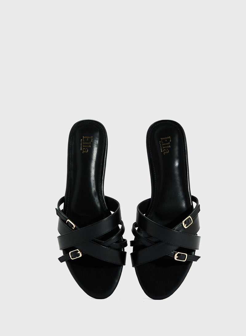 ELLA Crossover Strap Sandal  - Image 4