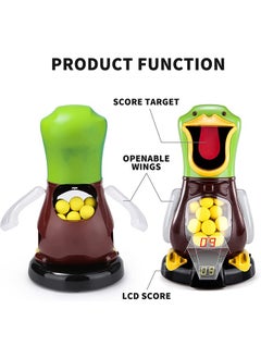 GROIC Duck Shooting Toys for Kids Toy Popper Gun with Target Score Indicator Colourful Light and Sound, Interactive Competition Game Gift for Kids  - Image 3