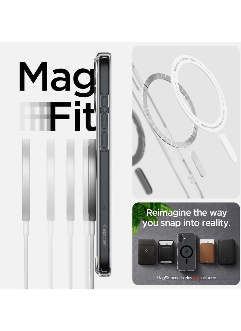 Spigen - Ultra Hybrid MagFit for iPhone 16 Plus Case Cover with MagSafe (2024) - Black - Image 1