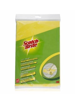 Scotch Brite Floor Cloth, Yellow, 60x40 cm, Pack of 1  - Image 1