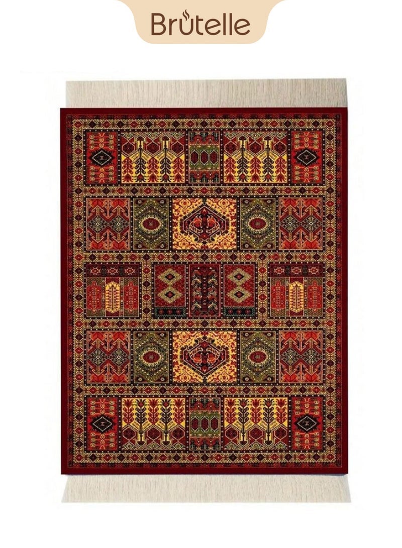 Brutelle V60 Coffee Mat Arabic Style Absorbent Insulated Coaster Coffee or Tea Coaster Table Mat Heat Resistant Drying Non-slip Coffee Coaster Suitable for Coffee Machine, Coffee Pot, Coffee Accessories, Ideal for Office Home Coffee Corner and Pour-over coffee1 Piece - Image 1