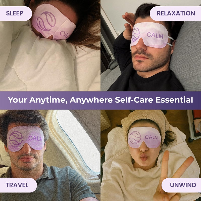 Body Restore Heated Eye Mask for Dry Eyes 5 Pack - Self Heating Warm Compress, Christmas Stocking Stuffers, White Elephant, Birthday Gifts for Women, Men, Stye Eye Treatment, Relaxation - Variety - Image 5