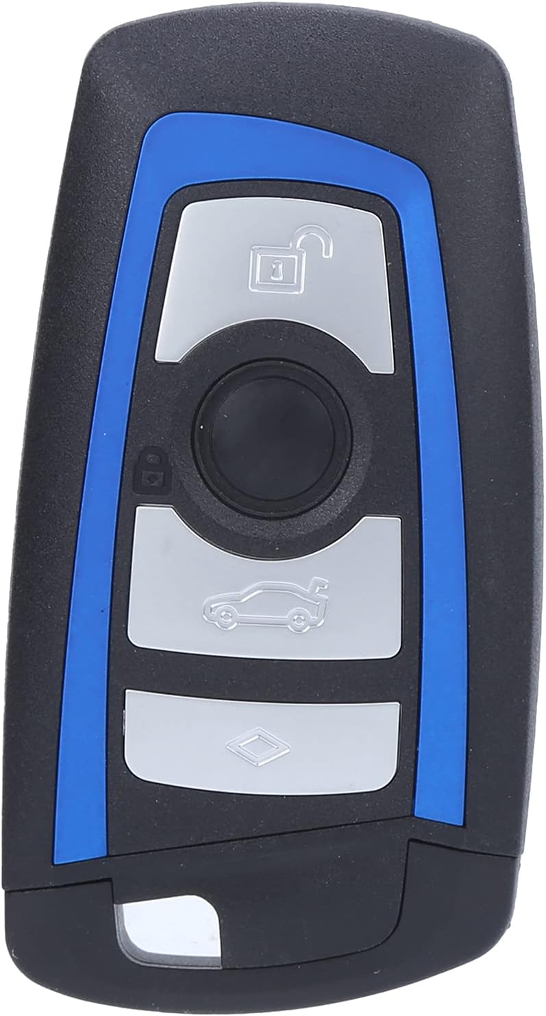 غلاف مفتاح السيارة الأسود الصغير لسيارة 550i GT 2010 2011 (4 مفاتيح) - Image 4