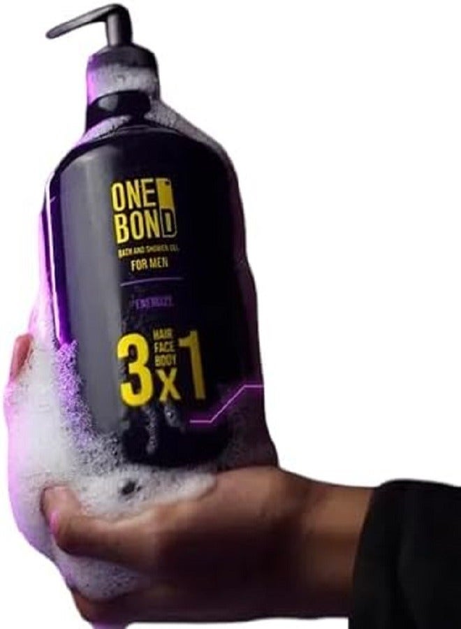 وان بوند جل استحمام للرجال منشط 500 مل - Image 3