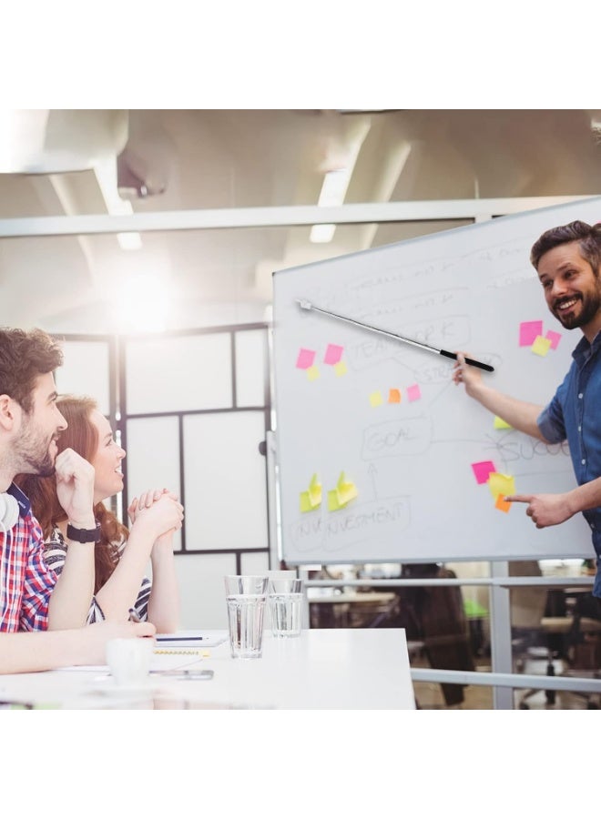 Meetion 8Pcs Telescopic Teachers Pointer, Extendable Hand Pointer Finger Pointer Stick, Mini Retractable Classroom Pointer for Elementary School Kindergarten Teacher, Classroom Supplies (Multicolor) - Image 5