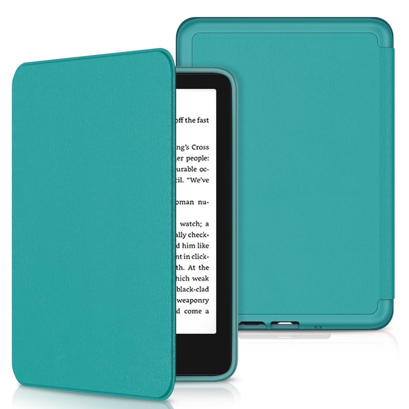 Sanyetral Premium Protective Case with Magnetic TPU Back and Auto Wake/Sleep Function, Incompatible with Remarkable Nokia TCL -Emerald - Image 1
