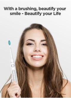 Fairywill Intelligent Ultrasonic Toothbrush And Oral Irrigator Water Flosser Oral Care Combo Pack USB Rechargeable 3 Modes 300ML 10 Piece  - Image 3