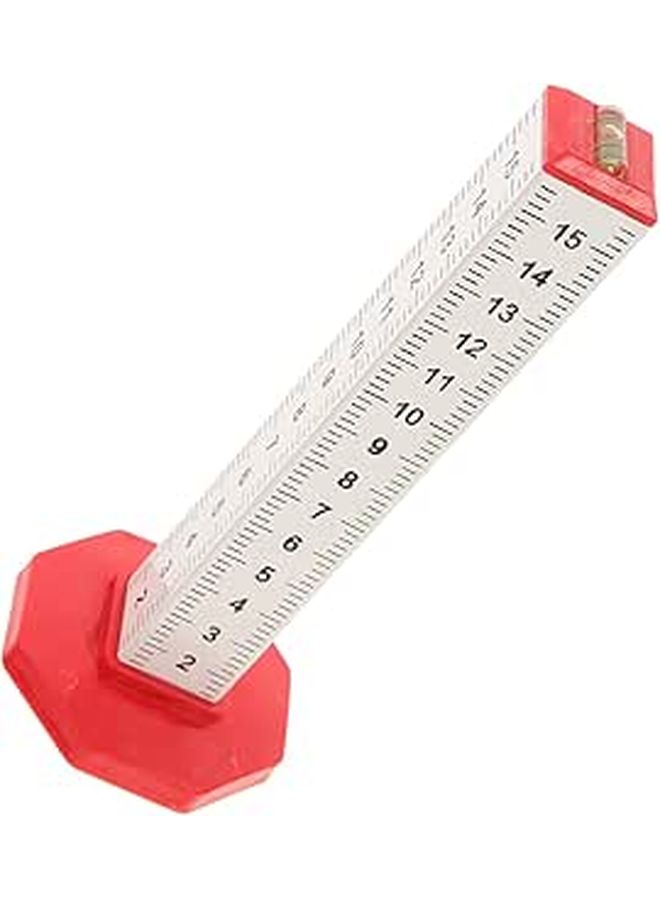 Tile Positioning Ruler Contour Gauge With Four Sided Scale For Floor Tiling Leveling Measurement - Image 1