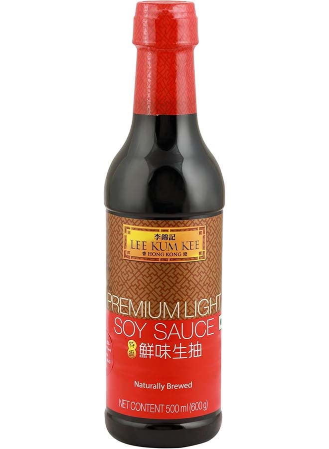 Lee Kum Kee Light Soy Sauce, Premium Seasoning & Cooking Sauce, 500ml - Image 1