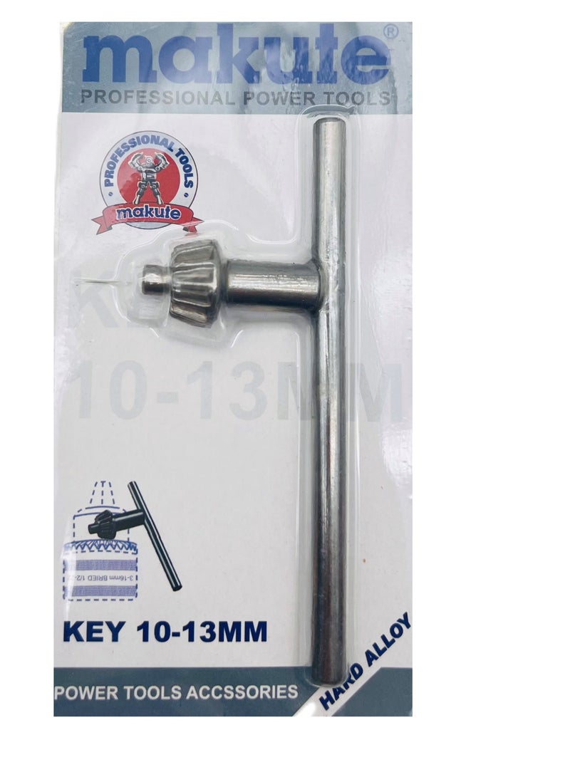 makute Chuck Key 10-13mm for Power Drills - Heavy Duty Hard Alloy Construction, Professional Power Tool Accessory - Image 4