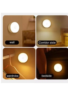 Generic 1pc Wireless Motion Sensor Night Light, Bedroom Decor Light, 6LED Detector Wall Decorative Lamp, Intelligent induction lamp, For Staircase Closet Room  - Image 4