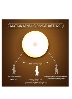 Generic 1pc Wireless Motion Sensor Night Light, Bedroom Decor Light, 6LED Detector Wall Decorative Lamp, Intelligent induction lamp, For Staircase Closet Room  - Image 3