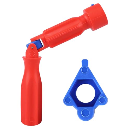 linbenanono Toilet Seat Fitting Tool, 10/13/17mm Toilet Seat Repair Wrench, Professional Universal Plastic High-Strength Installation Tool - Image 1
