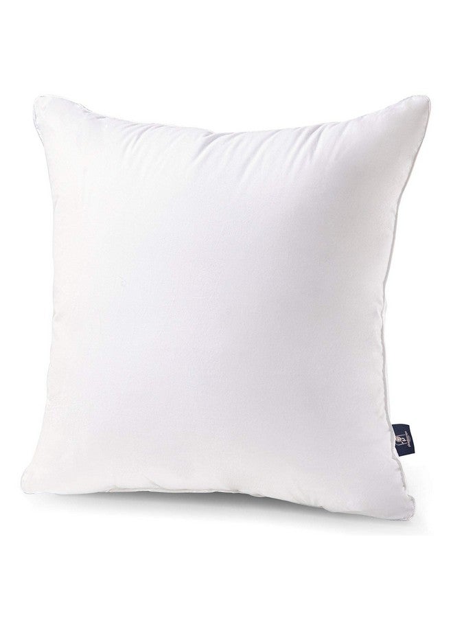 Phantoscope Phantoscope 18x18 Pillow Insert - Throw Pillow Insert with 100% Cotton Cover - 18 Inch Square Form Microfiber Pillow Sham Stuffer - Couch Cushion Pillow, 1 Count (Pack of 1) - Image 1