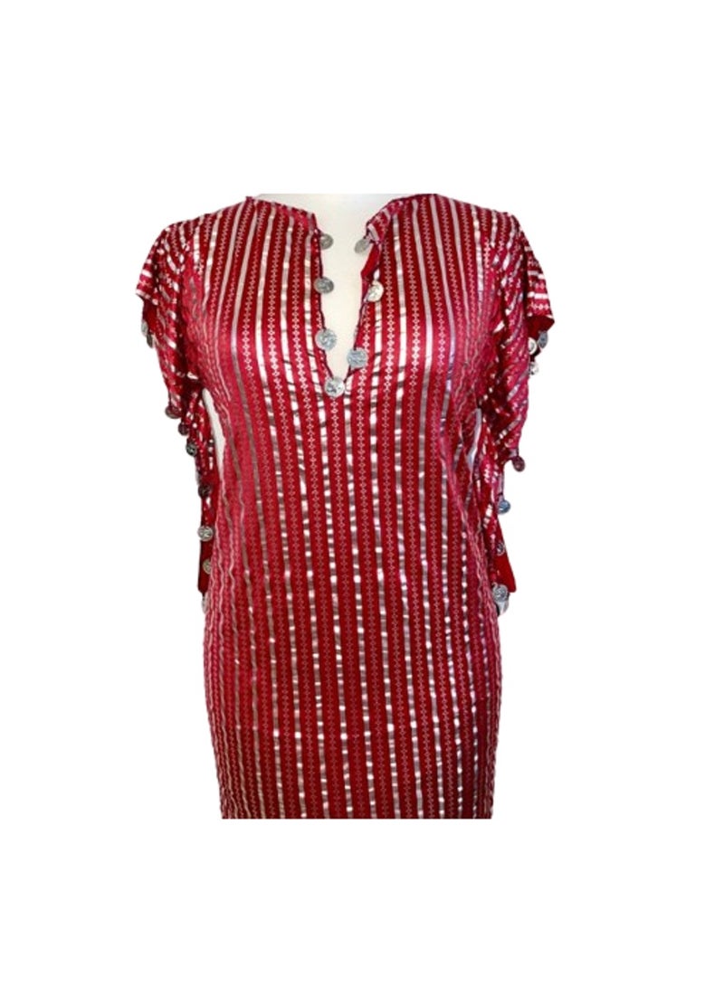 Belly Dance Dancing Outfit Galabeya Bellydance Women - Image 2