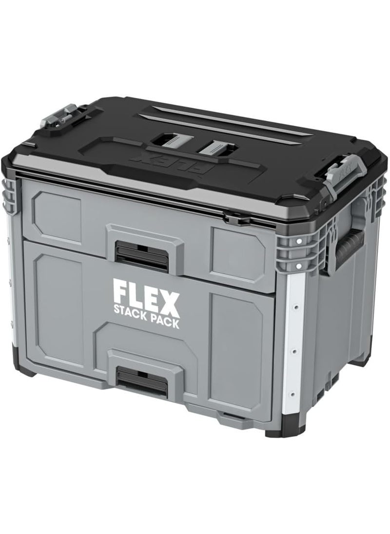FLEX FLEX STACK PACK Storage System 2Drawer Tool Box  FS1106  - Image 1