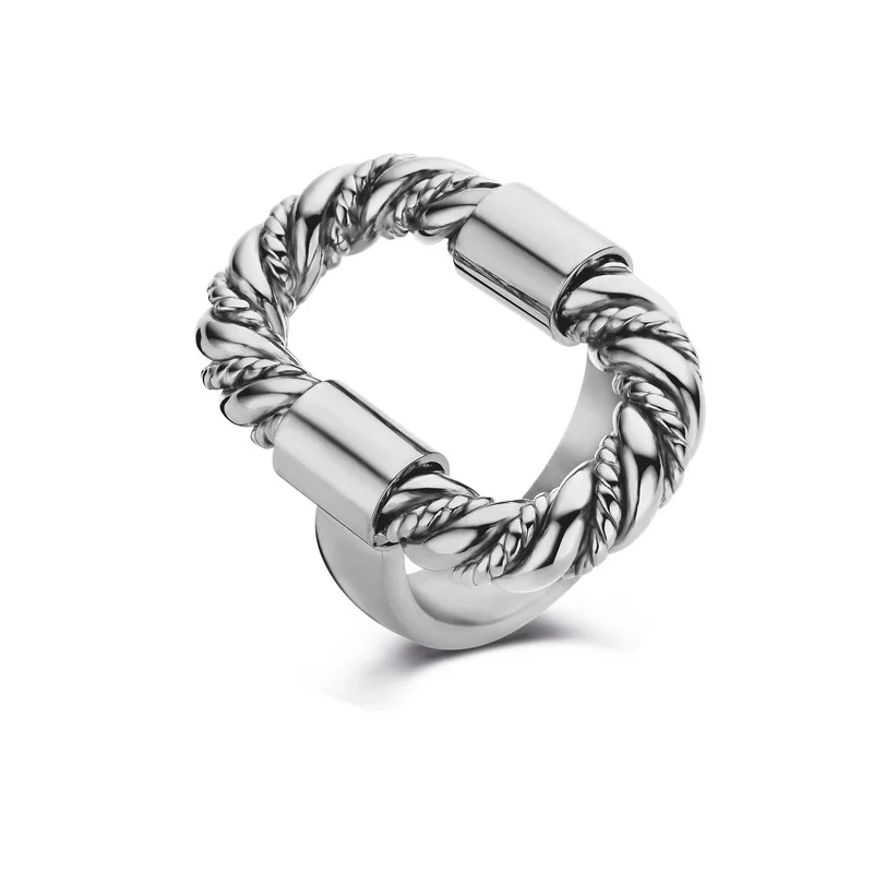 CERRUTI 1881 Giulia Stainless Steel Finger Ring For Women