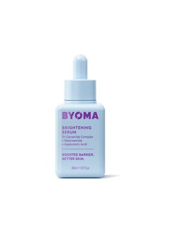 BYOMA Brightening Serum Barrier Repair Serum Brightening & Hydrating Face Serum With Hyaluronic Acid Niacinamide & Ceramides Hyaluronic Acid Serum For Face Glowing Radiant Skin 1.01 Fl. Oz  - Image 1