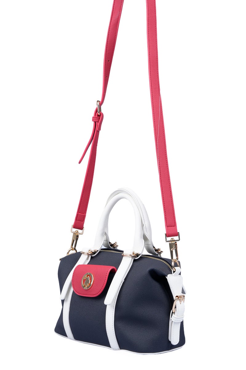 U.S. Polo Assn. Women's Shoulder Bag, Ladies Large Capacity Hobo Bag, Handbag Tote Bags Clutch Bag, Women's Leather Hobo Bag, Women's Tote Bag, Women's Shoulder Bag, Women's Hand Bag, Women's Travel Bag, for Office Sling Bag Side Bag and Girls College Students - Image 2