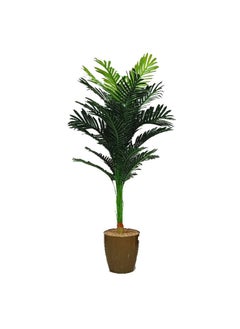 Artificial tree of palm trees, height 120 cm, for home decoration.