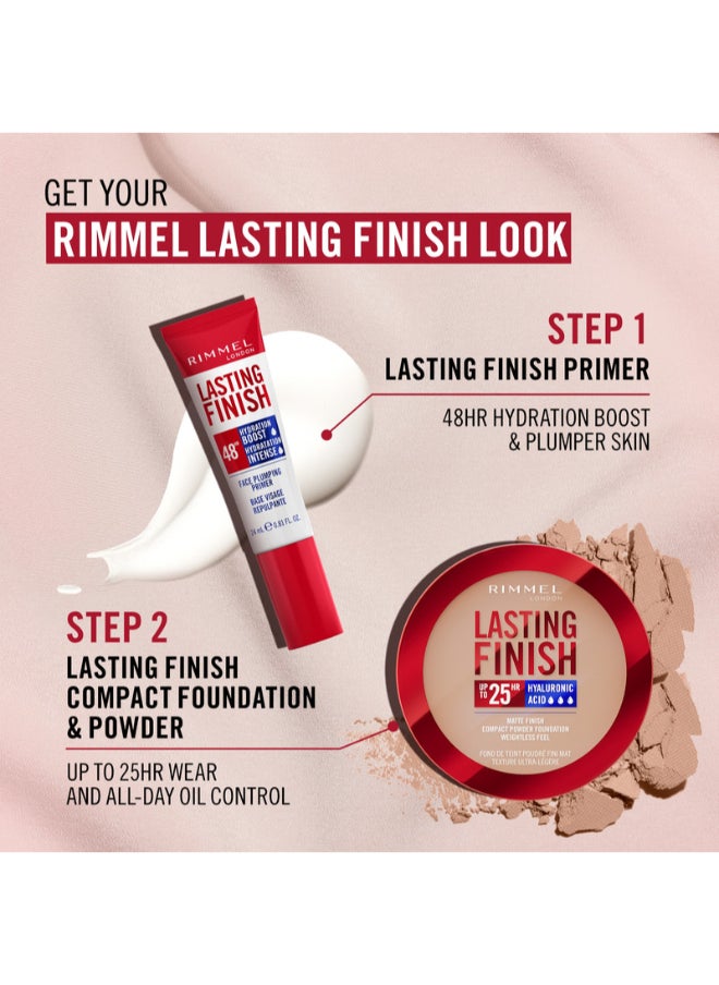 RIMMEL LONDON - Lasting Finish Compact Foundation - 005 - Ivory, 7g - Image 1