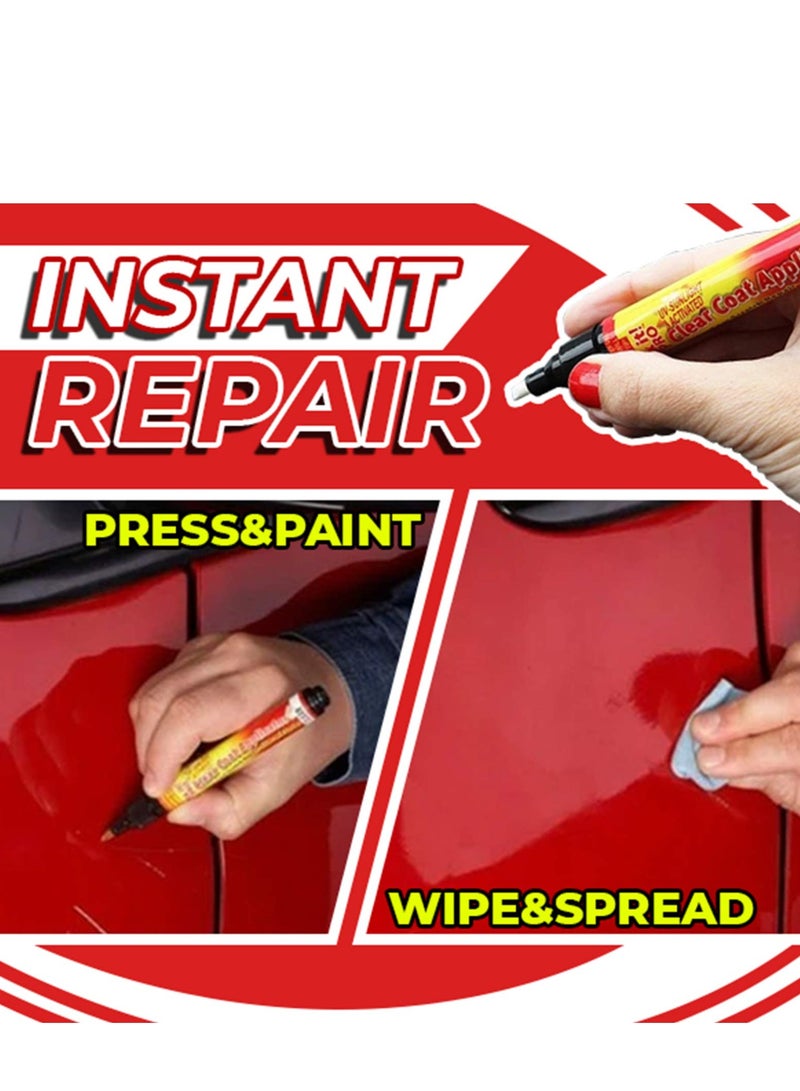 SYOSI Car Scratch Eraser Pen, 5 Pcs Touch up Paint for Cars, Automotive Car Paint Scratch Repair Pen, Car Scratch Repair Remover Pen, Auto Easy Scratch Fix - Image 4