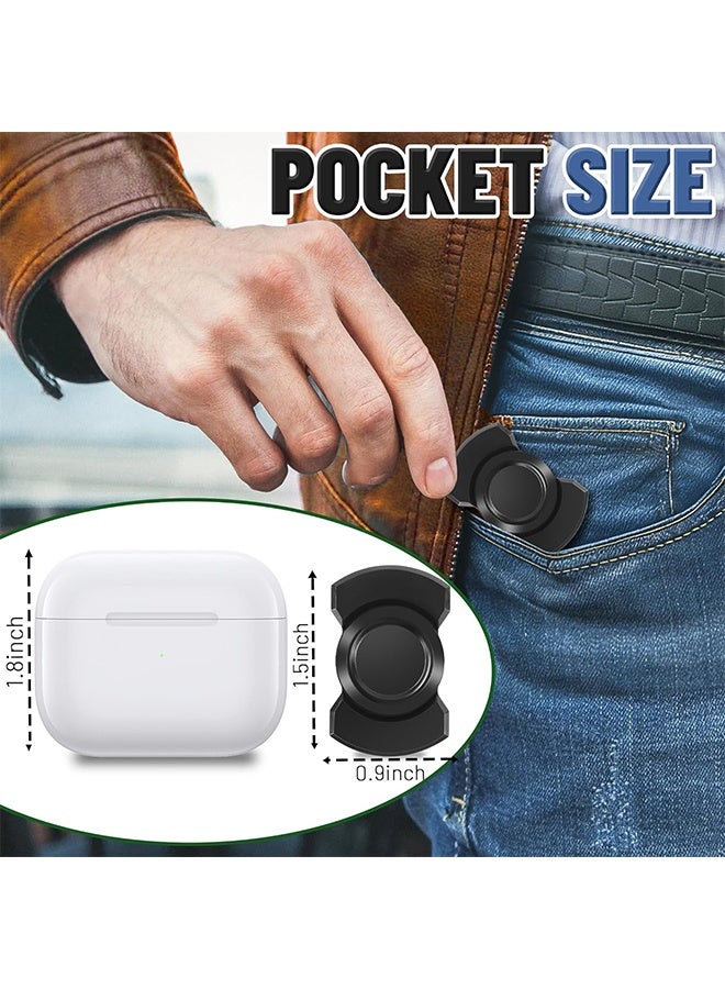 Fidget Spinner Toy for Adult, 3 in 1: Slider Clicker Spinner, Metal Magnetic Figette for Autism ADHD Autistic Quiet Desk Office Stress Anxiety Relief Items Classroom Cool Gadget Gift for Teen Boys Kid - Image 3