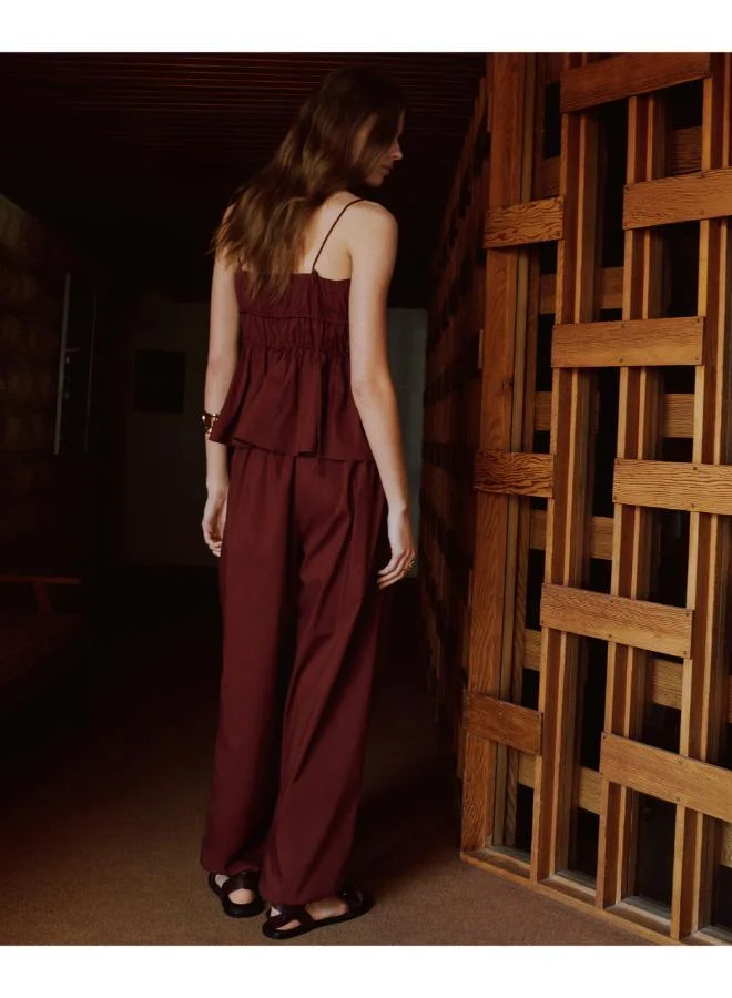 Mango  High-waisted harem pants for Women | Best Price UAE