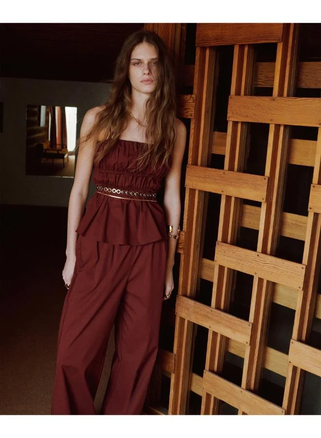 Mango  High-waisted harem pants for Women | Best Price UAE