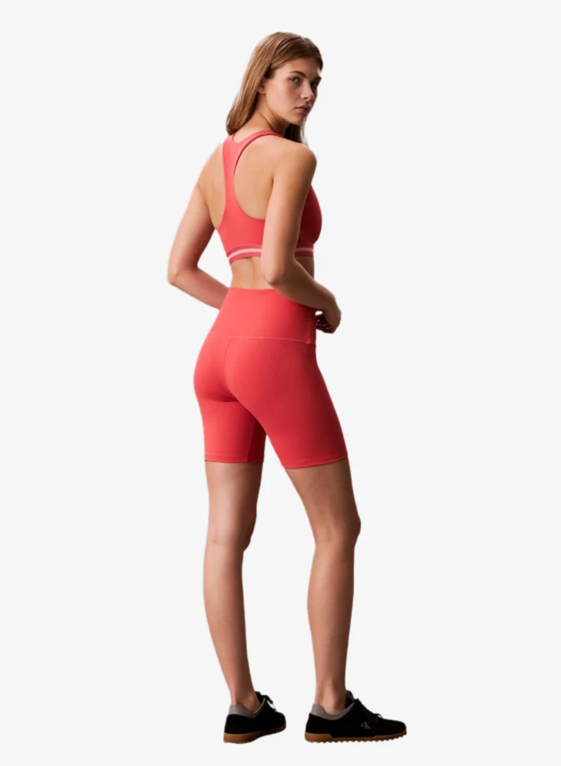 Calvin Klein Sports Wine Blossom Icon Sport Medium Support Bra for Women | Best Price UAE