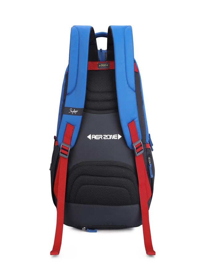 Skybags Maze PRO 05 School Backpack Blue Black - Image 2