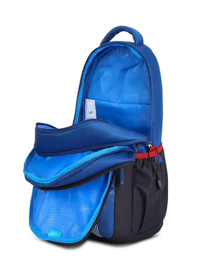 Skybags Maze PRO 05 School Backpack Blue Black - Image 4