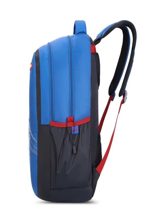 Skybags Maze PRO 05 School Backpack Blue Black - Image 3