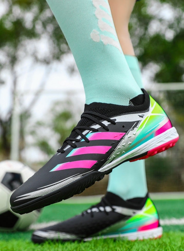 SKT Shiketro Men's and Women's Low Top Soccer Shoes, Student Competition Sports Training Shoes, Track and Field Soccer Shoes, Running Training Shoes  - Image 2