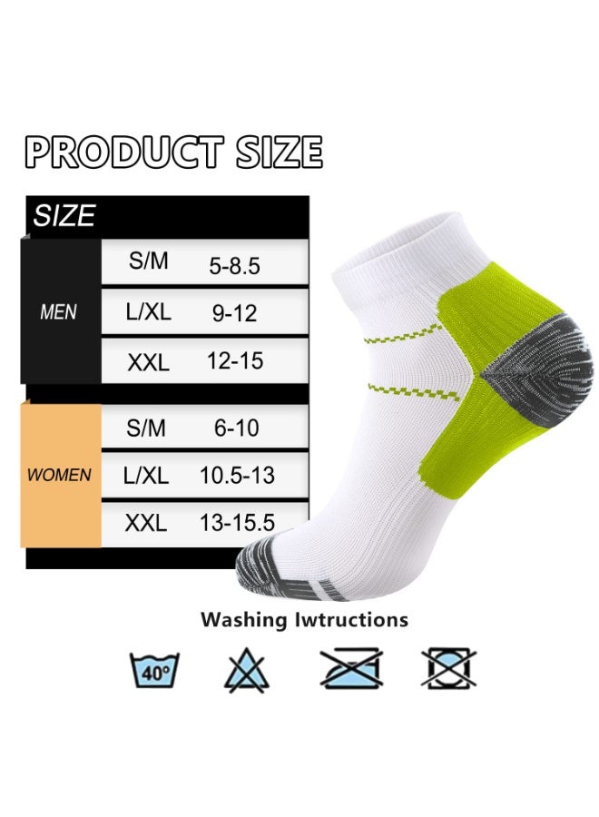 jaexest Compression Socks Plantar Fasciitis for Women Men - 8-15 mmHg Best for Athletic,Support,Flight Travel,Nurses,Hiking - Image 5