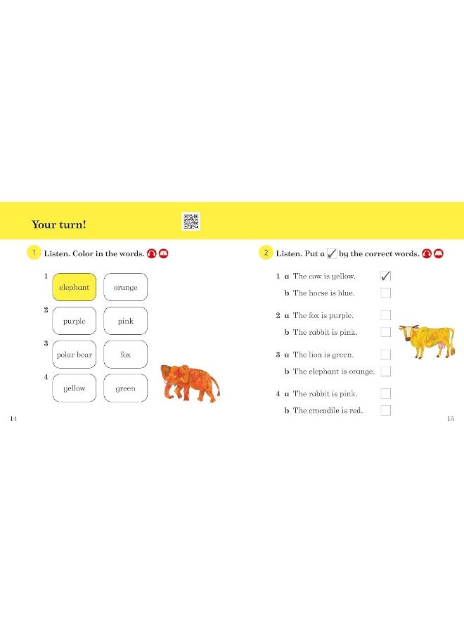 Ladybird Readers Beginner Level - Eric Carle - What Color Is The Donkey? (ELT Graded Reader)  - Image 3