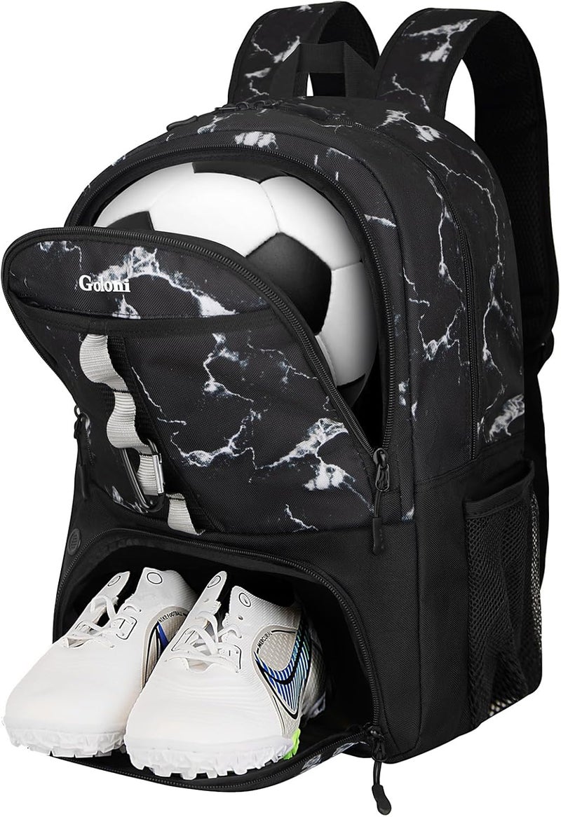 Goloni |Basketball Soccer Backpack Bag - Soccer Backpack & Bags for Basketball, Volleyball & Football Sports, Includes Separate Cleat Shoe and Ball Compartment, fit to & Adult - Image 1