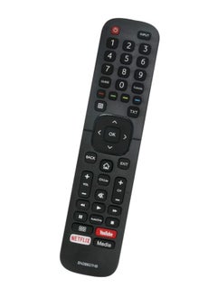 Remote Control EN2BB27H B Replacement for Hisense TV – Compatible with H32A5600, H39AE5500, H32A5600UK, H43A5600, H65A6100, H43AE6030, H50A6100 & More, Quick Access to Media, YouTube & Netflix