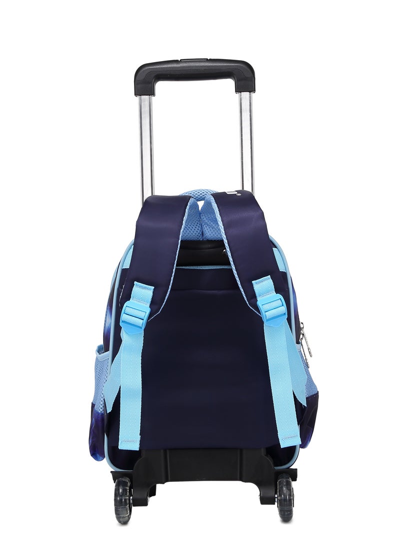 Stargold Baby Backpack 3Pcs For Baby Boys 1 lunch 1 Pencil Box And 1 Bag With Adjustable Strap For School 2 Wheels 14 Inch  - Image 4