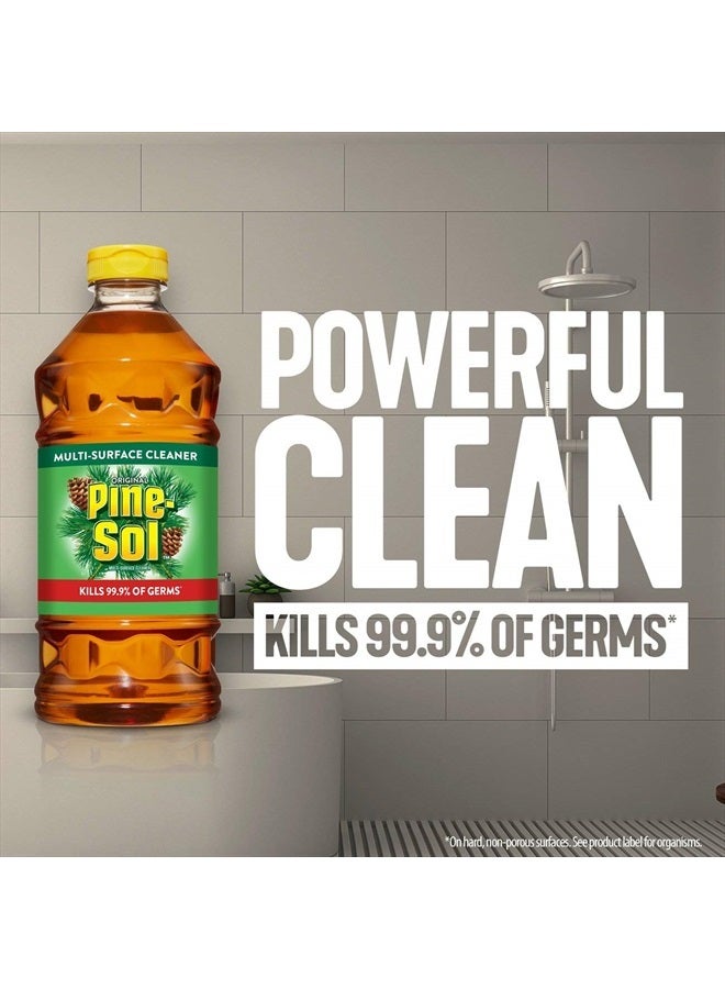 Pine Sol منظف متعدد الأسطح، رائحة أصلية، زجاجة عدد 2، 80 أونصة سائلة إجمالية - Image 2