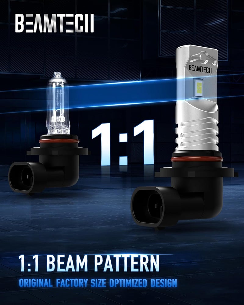 BEAMTECH 9006 Fog Light Bulb, - Image 3