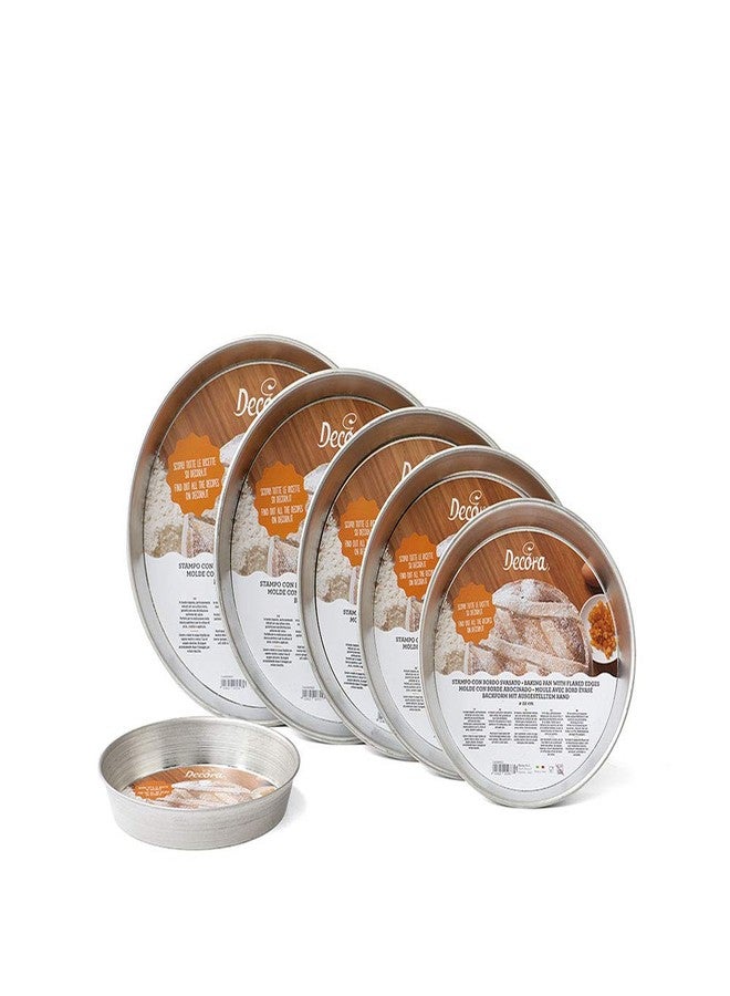 DECORA" Pastiera Pan, Tinplate, Silver, 21 x 22 x 3.7 cm - Image 2
