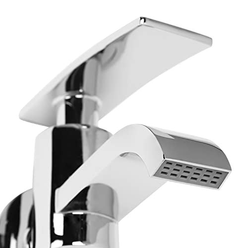 Hindware F460003CP Monroe Bib Cock Tap, Brass with Chrome Finish - Image 4