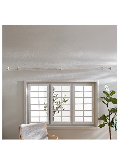 Abstract Extendable Curtain Rod 320 x 1.9 cm