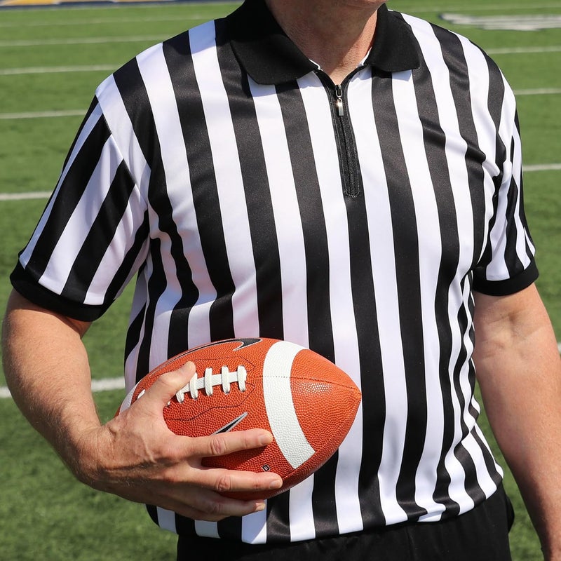 Murray Sporting Goods Men’s Referee Shirt Collared | Official Mens Ref Shirt Jersey Short Sleeve - Football Halloween Costume - Image 5
