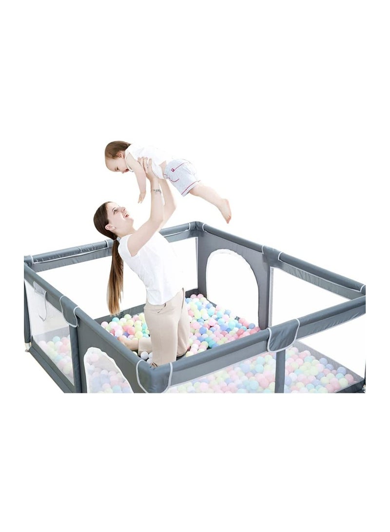 Cool Baby Children'S Play Game Fence Indoor Baby Toddler Safety Fence Baby Crawling Playground Baby Playpen - Image 1