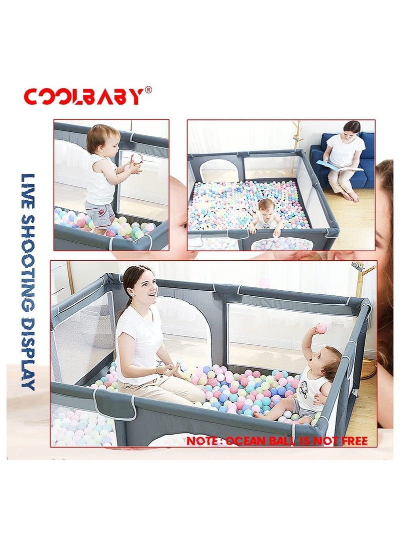 Cool Baby Children'S Play Game Fence Indoor Baby Toddler Safety Fence Baby Crawling Playground Baby Playpen - Image 5