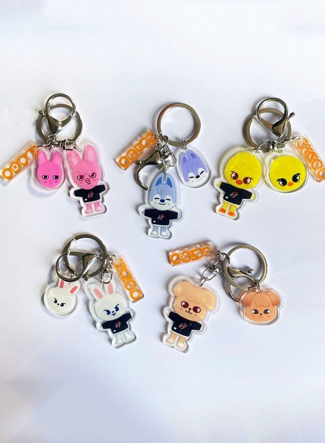 8 Pieces Skzoo keychain Stray Kids - Image 1