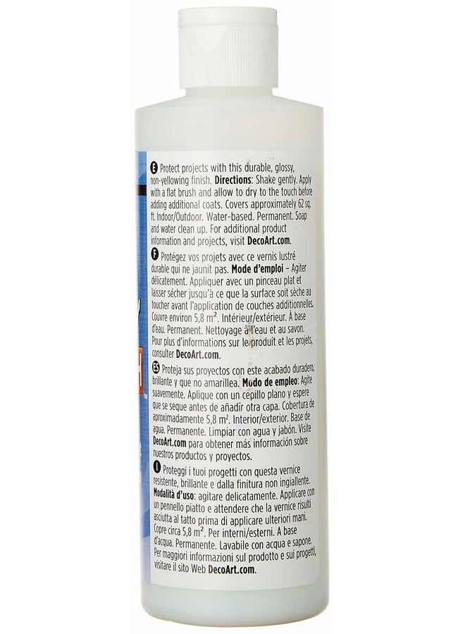 DecoArt DS19-9 American DuraClear Varnishes, 8-Ounce, DuraClear Gloss Varnish - Image 2